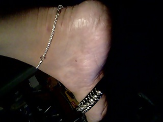 Mexican wife dangles feet